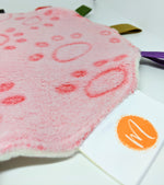 Load image into Gallery viewer, Mama Bear Paw Molehill Taggie baby-blanket