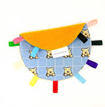 Load image into Gallery viewer, Winnie the Pooh Taggie baby blanket (blue)
