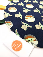 Load image into Gallery viewer, Baby Yoda Molehill Taggie baby-blanket
