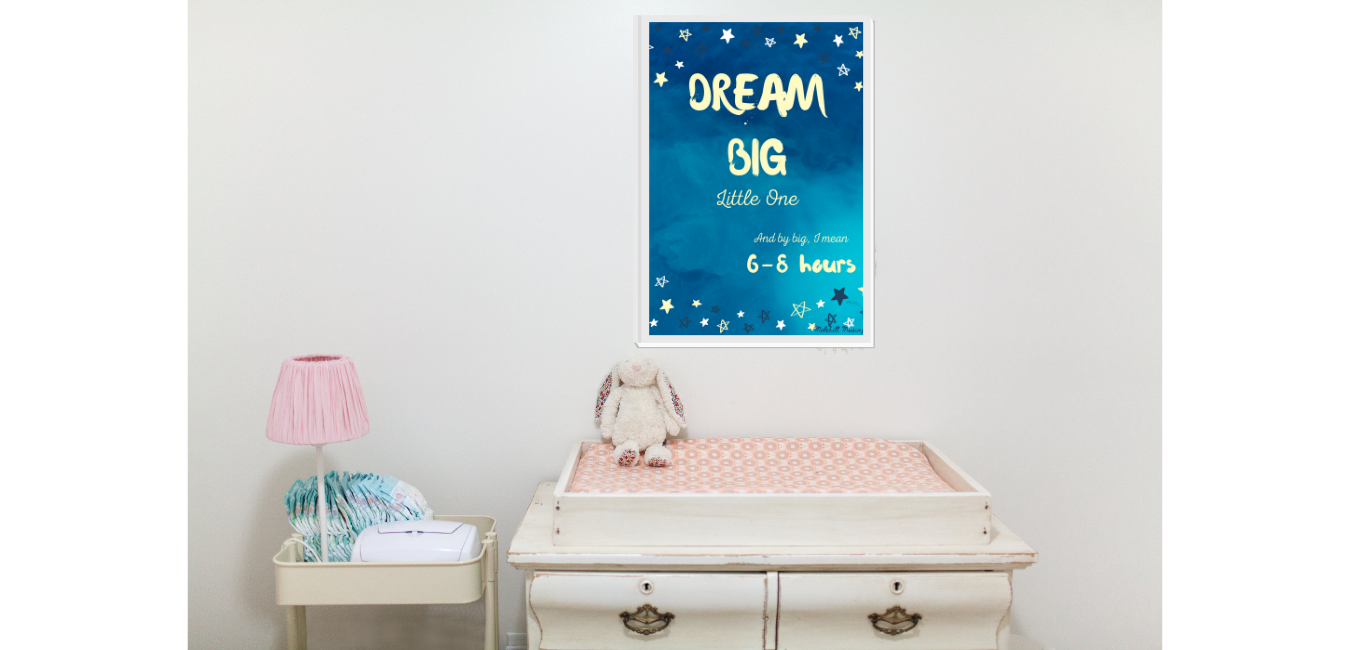 Dream Big Little One- Night Sky