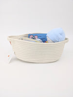 Load image into Gallery viewer, The Original Aran On-White Blanket Baby
