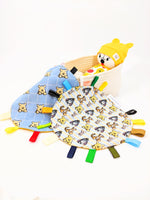 Load image into Gallery viewer, Winnie the Pooh Taggie baby blanket (blue)
