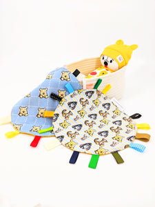 Winnie the Pooh Taggie baby blanket (blue)