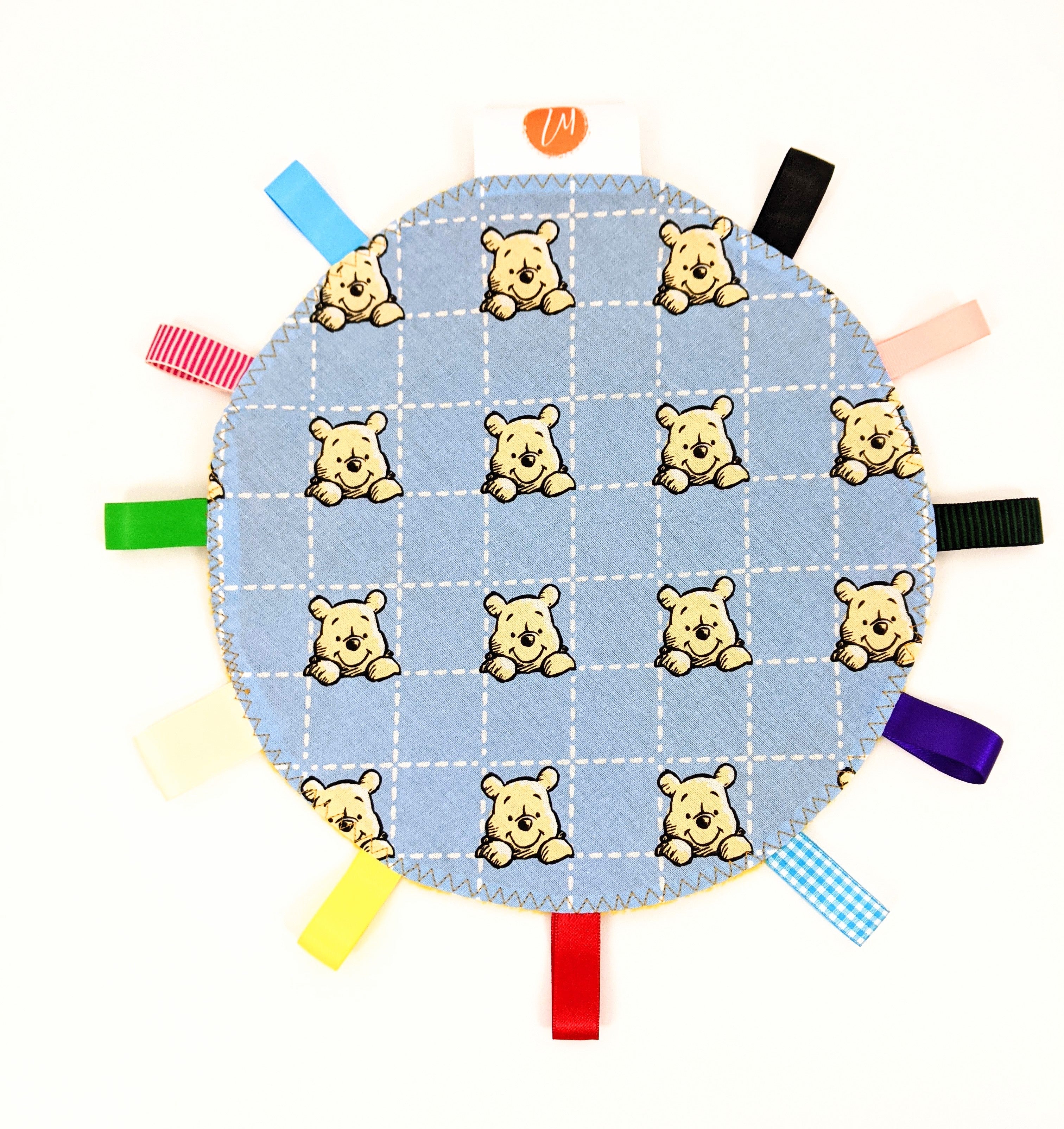 Winnie the Pooh Taggie baby blanket (blue)